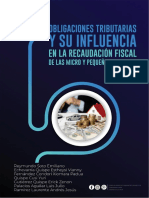 Obligaciones Tributarias y Su Influencia en La Recaudación Fiscal de Las Micro y Pequeñas Empresas