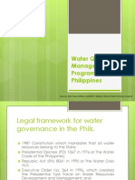 Water Quality Management Programs in The Philippines