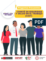 Preguntas Frecuentes Sobre El Comité de Seguridad y Salud en El Trabajo (CSST)