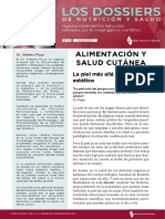 Dossier Nutricion Salud Bienestar Alimentacion Salud Cutanea