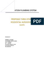 Specification Plumbing System