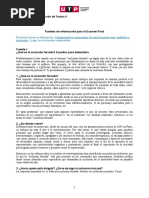 Semana 17 - Fuentes de Información Examen Final