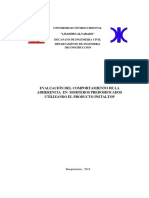 Evaluación Del Comportamiento de La Adherencia en Morteros Predosificados Utilizando El Producto Instaltop