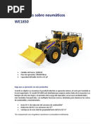 Cargador Sobre Neumáticos Komatsu WE-1850