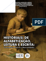 Livro Histórias Da Alfabetização