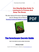 Foreclosure Secrets Ebook - 2008