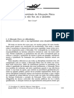 A Crise Da Identidade Da Educação Física - Ensinar Ou Não Ensinar - Eis A Questão