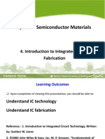 Introduction To Integrated Circuit Fabrication (Baru)