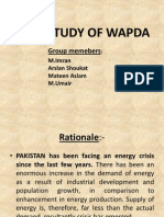 Case Study of Wapda