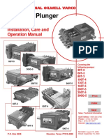 80T3 Multiplex Plunger Pumps Installation Care and Operation Manual