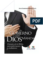 Un Gobierno Como Dios Manda