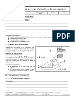 Mecanismes de Transformation Du Mouvement