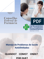 Módulo PSAL - Farmácia Comunitária