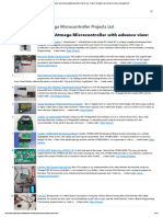 Advanced View of Atmega Microcontroller Projects List - Projects Tutorials Code Library For Atmels Atmega32 AVR