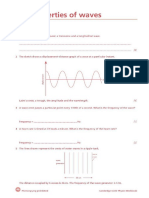 Properties of Waves (General) (From Workbook of IGCSE Hodder Education)