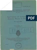 1930 - Application of Goldstein's Airscrew Theory To Design