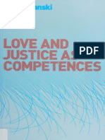 Luc Boltanski - Love and Justice As Competences-Polity (2012)