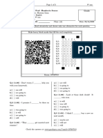 First Test - 8ºa