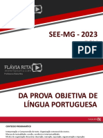 Simulado de Português Prova Da See de Minas Gerais