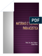 Materias Acústicos