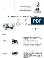 Alcoholes, Fenoles y Éteres