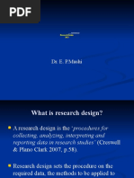 Research Design and Sampling Methods and Techniques MODIFIED