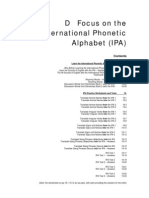 Focus On The International Phonetic Alphabet Ipa