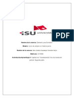 Actividad de Aprendizaje 3-Capítulo de "Considerandos" de Una Resolución Judicial. Segunda Parte-Damaris Luna