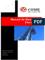 Manual de Montagem Elevadores: Departamento de Engenharia Comil Silos e Secadores Ltda. 27/02/2015 MM - EL - P0004 M