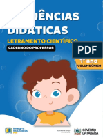 1 ANO - CADERNO DO PROFESSOR - Letramento Científico