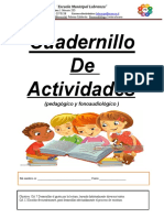 Cuadernillo de Tareas