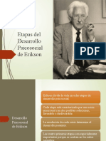 Etapas Del Desarrollo Psicosocial de Erikson