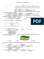 Q3 Summative Test #4 Science 8