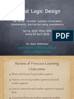 04 CALD Lec 04 Number Systems Conversions and Practice Dated 02 Apr 2022 Lecture Slides