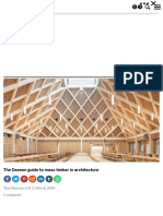 Dezeen Guide To Mass Timber in Architecture