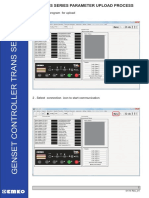 Trans Series Parameter Upload Process