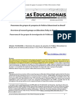 Artigo-3-Panorama Dos Grupos de Pesquisa de Política Educacional No Brasil1