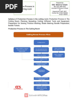 Production Process in The Cutting Room