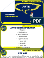 Arte Contemporânea - Tipos de Arte