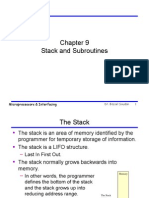 Stack and Subroutines