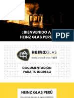 ¡Bienvenido A Heinz Glas Perú! Documentación