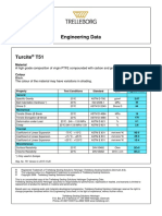 Turcite T51 Engineering Data