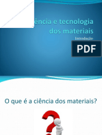 Aula 1.0 - Introdução - Ciência Dos Materiais - FMU