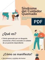 SÍNDROME Del Cuidador Quemado