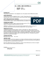 Blood Gas Control - Level 3 (BG Control 3)