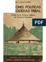 Relaciones Políticas en Una Sociedad Tribal Estudio de Los Yecuana, Indígenas Del Amazonas Venezolano (Nelly Arvelo-Jiménez) (Z-Lib - Org) - Text