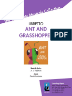 Ant and Grasshopper - Libretto