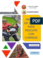 3.1. Manual de Campo para Rescate Con Cuerdas F