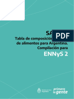 Tabla Composición de Alimentos