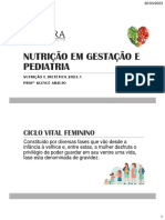 Nutrição em Gestação e Pediatria